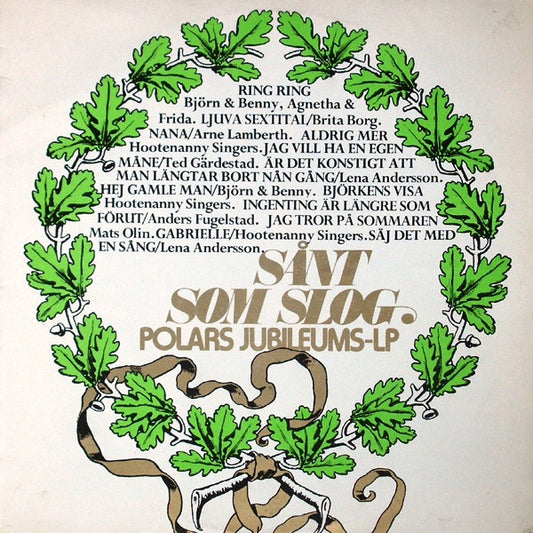 VARIOUS - SÅNT SOM SLOG, POLARS JUBILEUMS LP - VINYL
