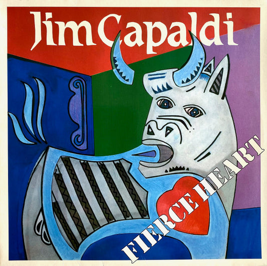 JIM CAPALDI - FIERCE HEART - VINYL