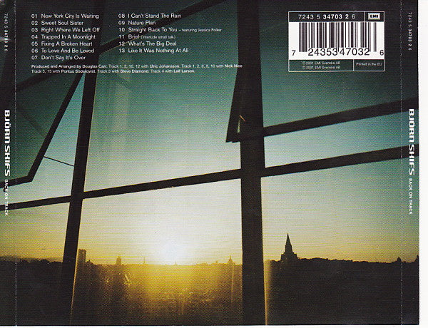 BJÖRN SKIFS - BACK ON TRACK - CD