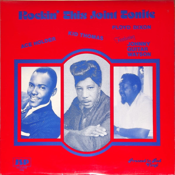 VARIOUS - ROCKIN' THIS JOINT TONITE ( RED VINYL ) - VINYL