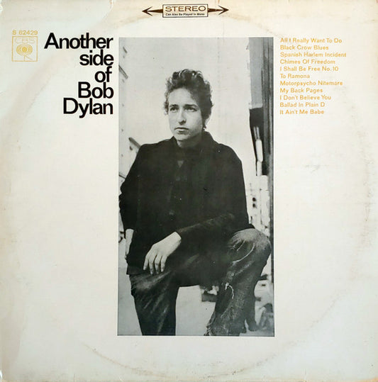 BOB DYLAN - ANOTHER SIDE OF BOB DYLAN - VINYL