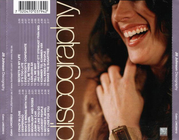 JILL JOHNSON - DISCOGRAPHY - CD