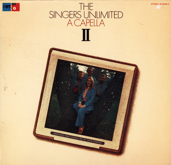 THE SINGERS UNLIMITED - A CAPELLA 2 - VINYL