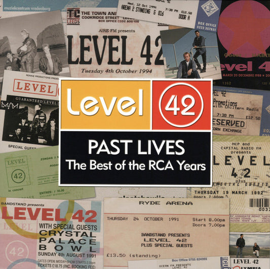 LEVEL 42 - PAST LIVES THE BEST OF THE RCA YEARS 2 LP - VINYL ( NEW )