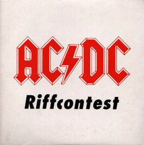 AC/DC - RIFFCONTEST PROMO - CD