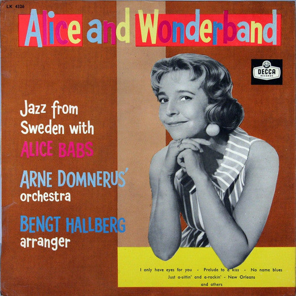 ALICE BABS - ALICE AND WONDERLAND - VINYL