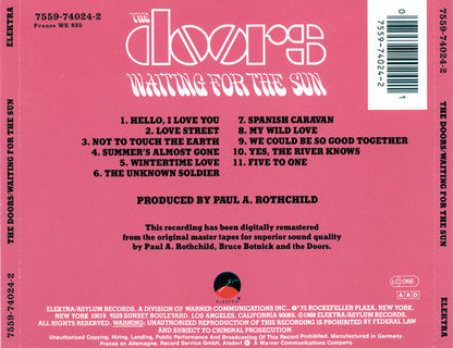 THE DOORS - WAITING FOR THE SUN - CD