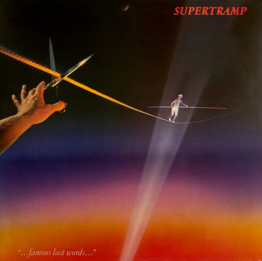 SUPERTRAMP - FAMOUS LAST WORDS - VINYL