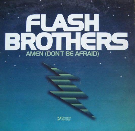 FLASH BROTHERS - AMEN DONT BE AFRAID ( MAXI SINGLE ) - VINYL