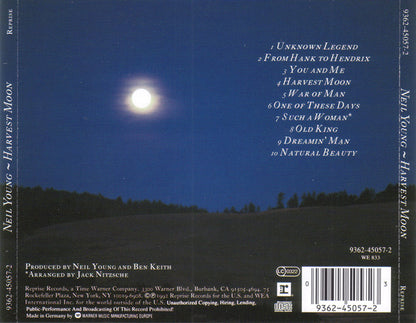 NEIL YOUNG - HARVEST MOON - CD