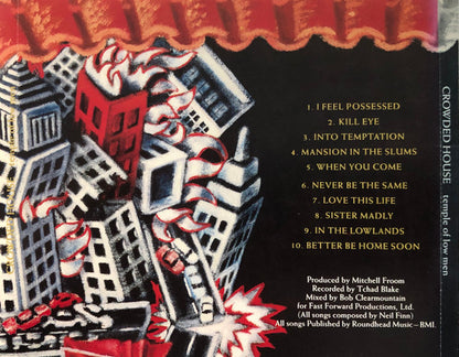 CROWDED HOUSE - TEMPLE OF LOW MEN - CD