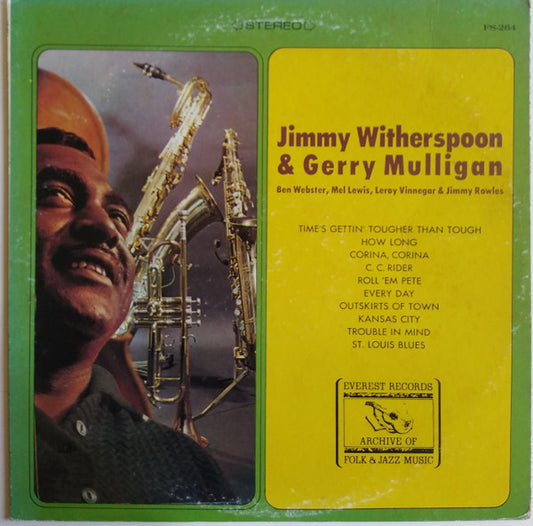 JIMMY WITHERSPOON & GERRY MULLIGAN - VINYL