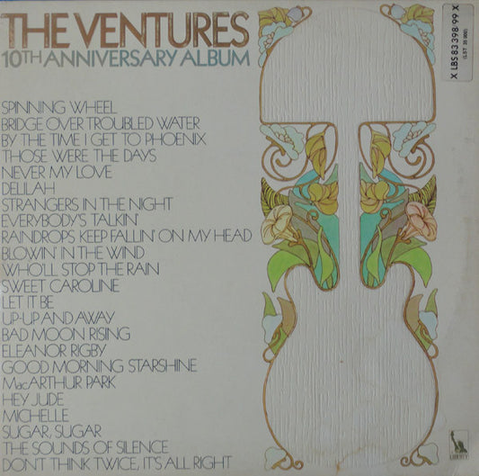THE VENTURES - 10TH ANNIVERSARY ALBUM 2 LP - VINYL