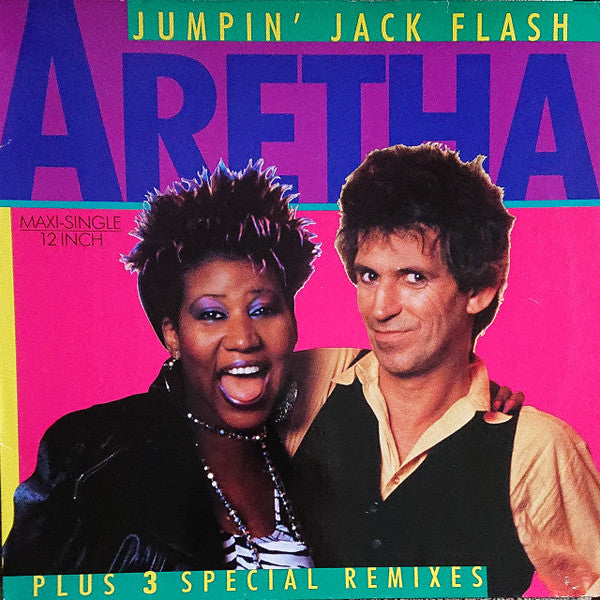 Aretha Franklin - Jumpin jack flash ( MAXI SINGLE ) - Vinyl