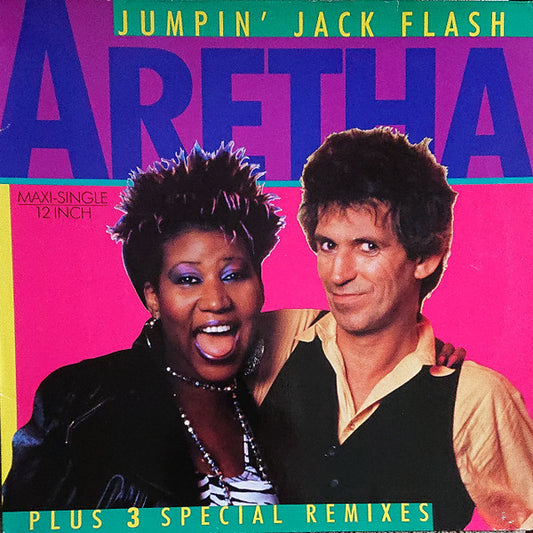 Aretha Franklin - Jumpin jack flash ( MAXI SINGLE ) - Vinyl