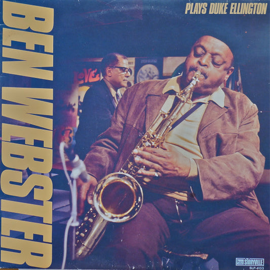 BEN WEBSTER - PLAYS DUKE ELLINGTON - VINYL