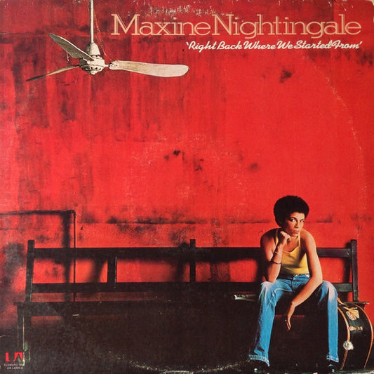 MAXINE NIGHTINGALE - RIGHT BACK WHERE WE STARTED FROM - VINYL