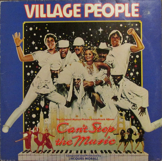 VILLAGE PEOPLE - CAN'T STOP THE MUSIC - VINYL ( SOUNDTRACK )