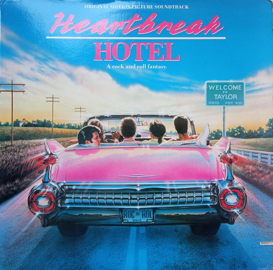 VARIOUS - HEARTBREAK HOTEL - VINYL ( SOUNDTRACK )