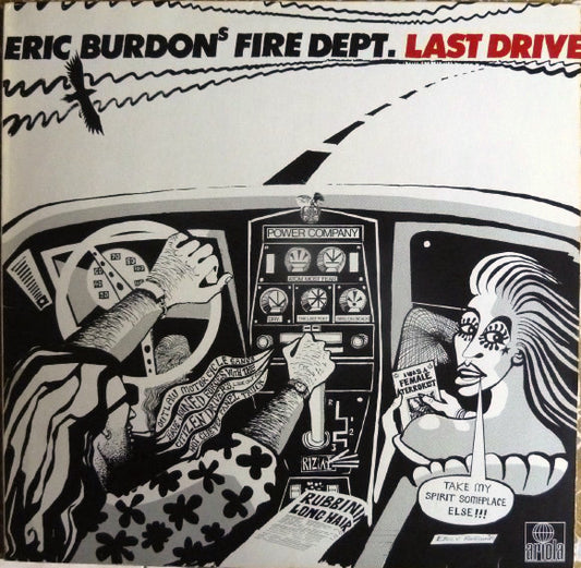 ERIC BURDON'S FIRE DEPT. - THE LAST DRIVE - VINYL