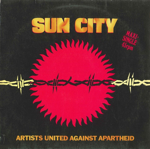 Artists United Against Apartheid - Sun city ( MAXI SINGLE ) - Vinyl