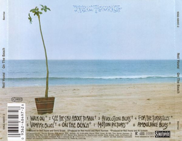 NEIL YOUNG - ON THE BEACH - CD