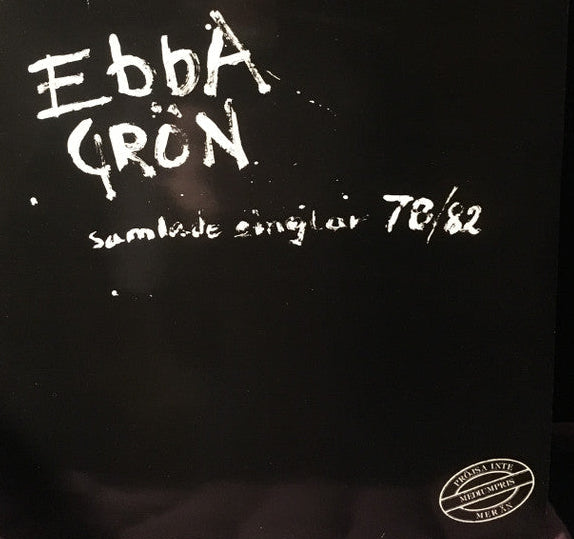 Ebba Grön - Samlade singlar 78-82 - Vinyl