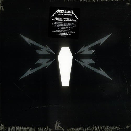 METALLICA - DEATH MAGNETIC - BOX SET- 5 VINYL