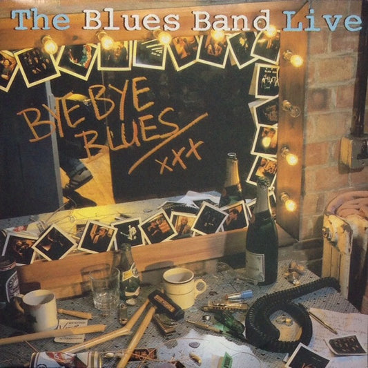 THE BLUES BAND - BYE BYE BLUES LIVE ALBUM - VINYL