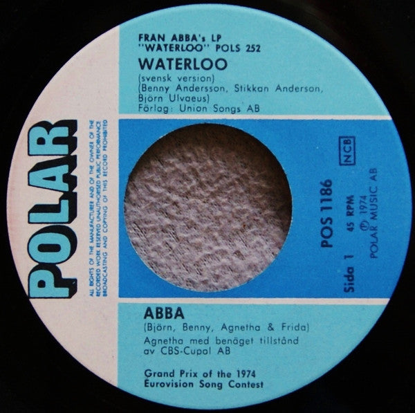 Abba - Waterloo / Honey honey ( Vinylsingle ) - Vinyl