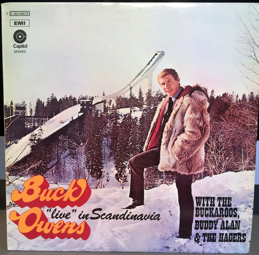 BUCK OWENS - LIVE IN SCANDINAVIA - VINYL