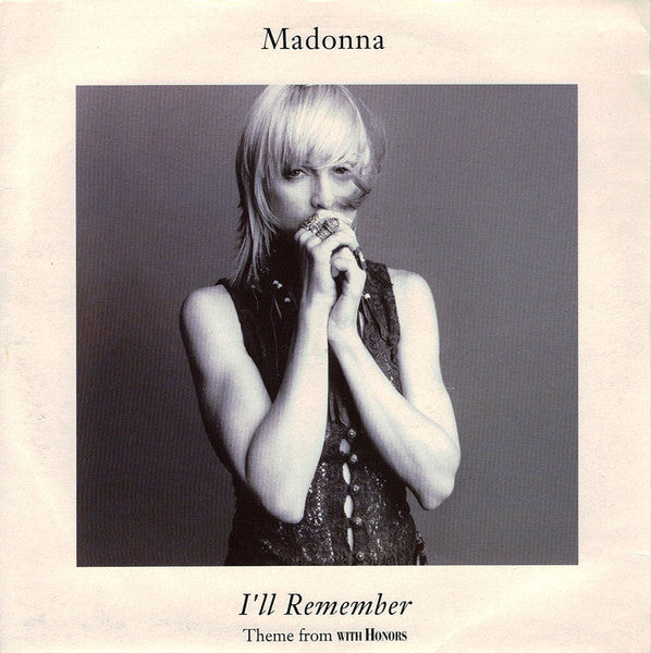 MADONNA - I'LL REMEMBER (WITH HONORS) - CD-SINGLE