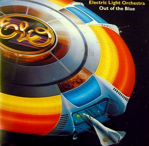 ELO - OUT OF THE BLUE ( US PROMO IN BLUE VINYL ) - VINYL
