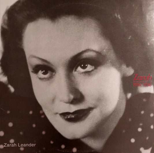 ZARAH LEANDER - FRÅN TOPP TILL TÅ 1930-1936