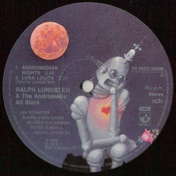 RALPH LUNDSTEN - ANDROMEDIAN NIGHTS ( MAXI SINGLE ) - VINYL