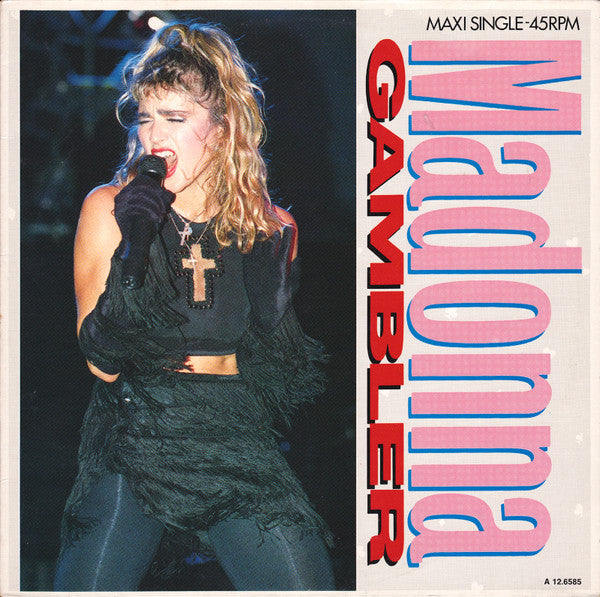 MADONNA - GAMBLER ( MAXI SINGLE ) - VINYL