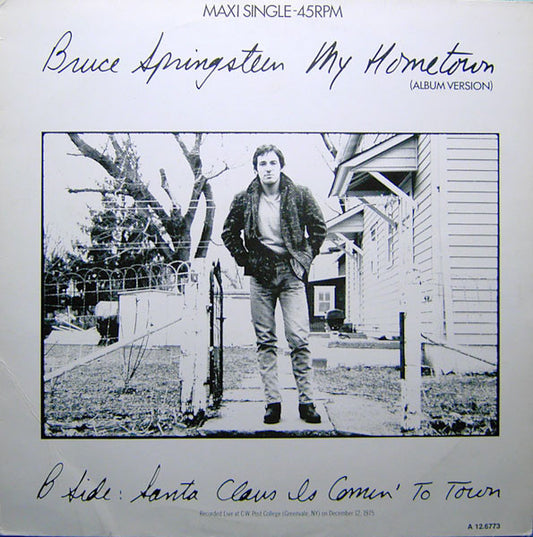 BRUCE SPRINGSTEEN - MY HOMETOWN ( MAXI SINGLE ) - VINYL