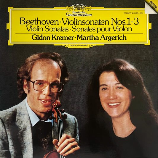 Gidon Kremer, Martha Argerich - Beethoven, Violinsonaten Nos 1-3 - Vinyl
