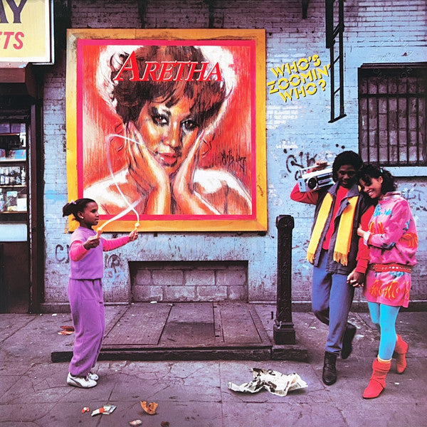 ARETHA FRANKLIN - WHO'S ZOOMIN HOU ? - VINYL