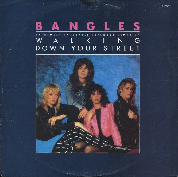 BANGLES - WALKING DOWN YOUR STREET ( MAXI SINGLE ) - VINYL