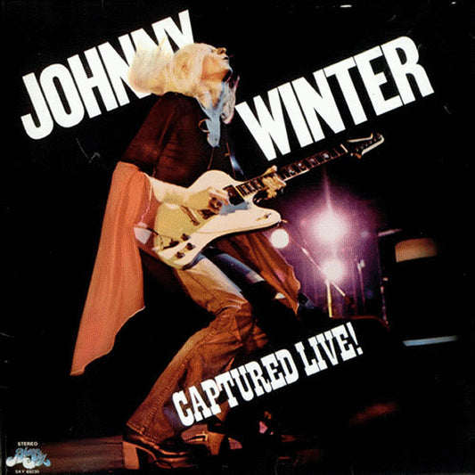 JOHNNY WINTER - CAPTURED LIVE - VINYL