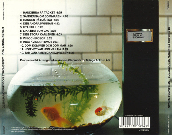 GLENMARK, ERIKSSON, STRÖMSTEDT - DEN ANDRA SKIVAN - CD