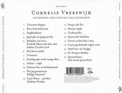 CORNELIS VREESWIJK - GULDKORN FRÅN MÄSTER CEES MEMOARER - CD