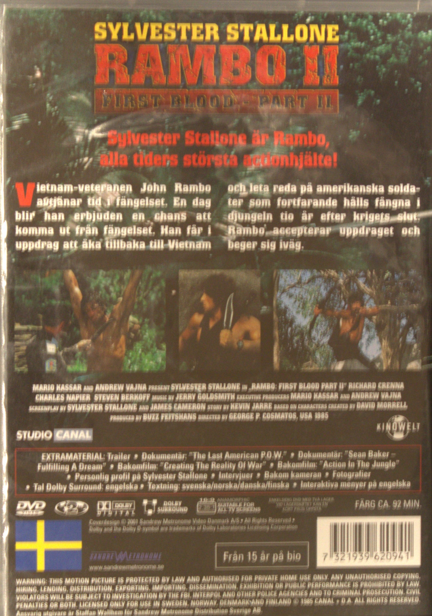 RAMBO: FIRST BLOOD PART II