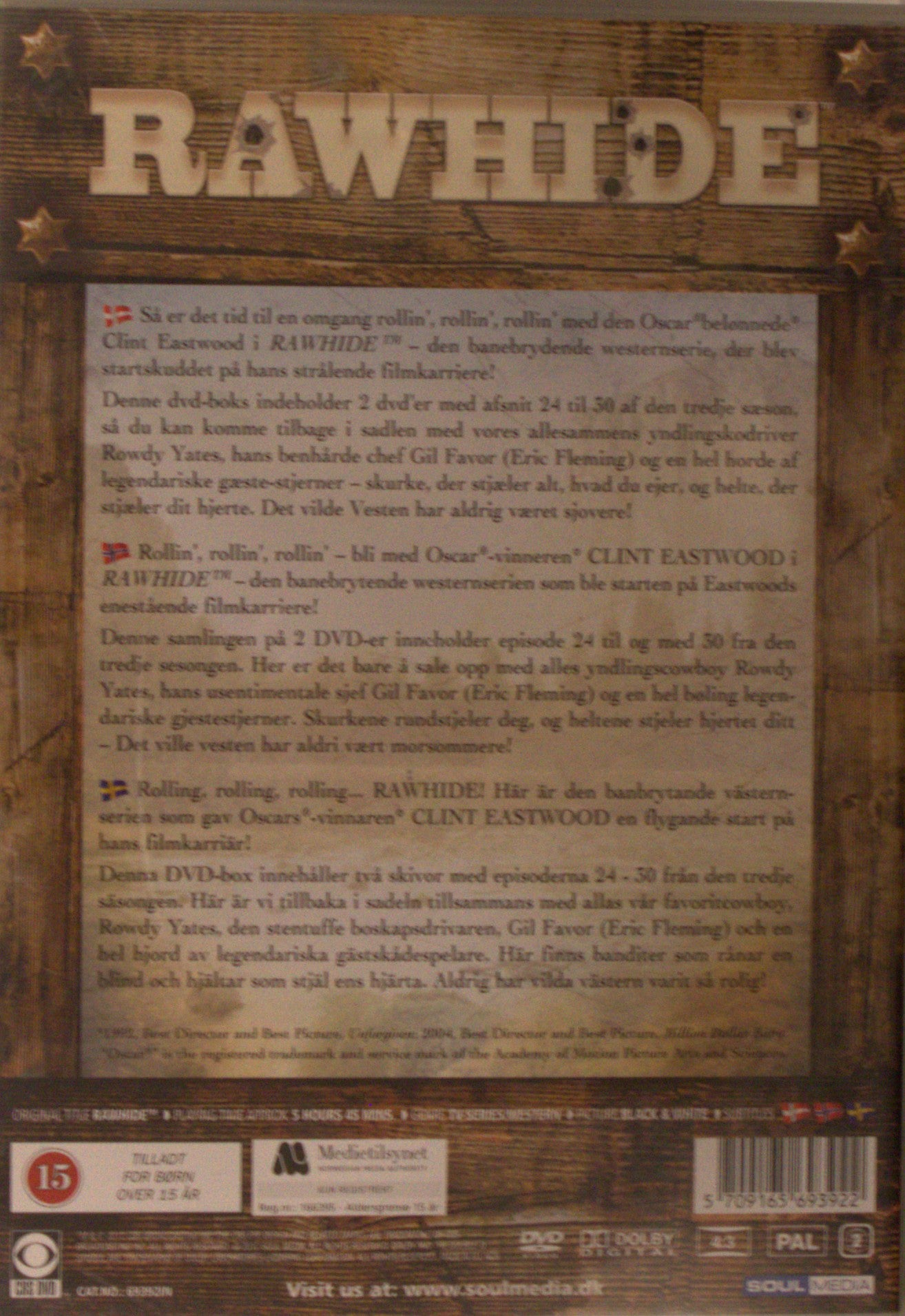 RAWHIDE - THIRD SEASON BOX 4