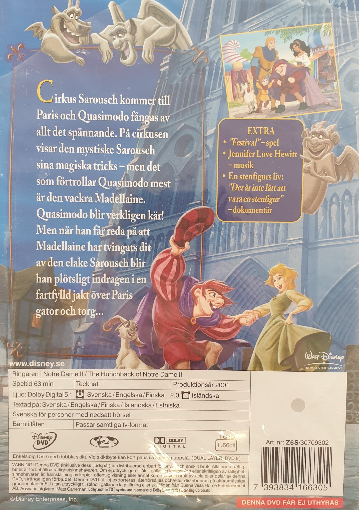 RINGAREN I NOTRE DAME II / THE HUNCHBACK OF NOTRE DAME II