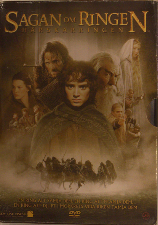 SAGAN OM RINGEN: HÄRSKARRINGEN / THE LORD OF THE RINGS: THE FELLOWSHIP OF THE RING - DVD