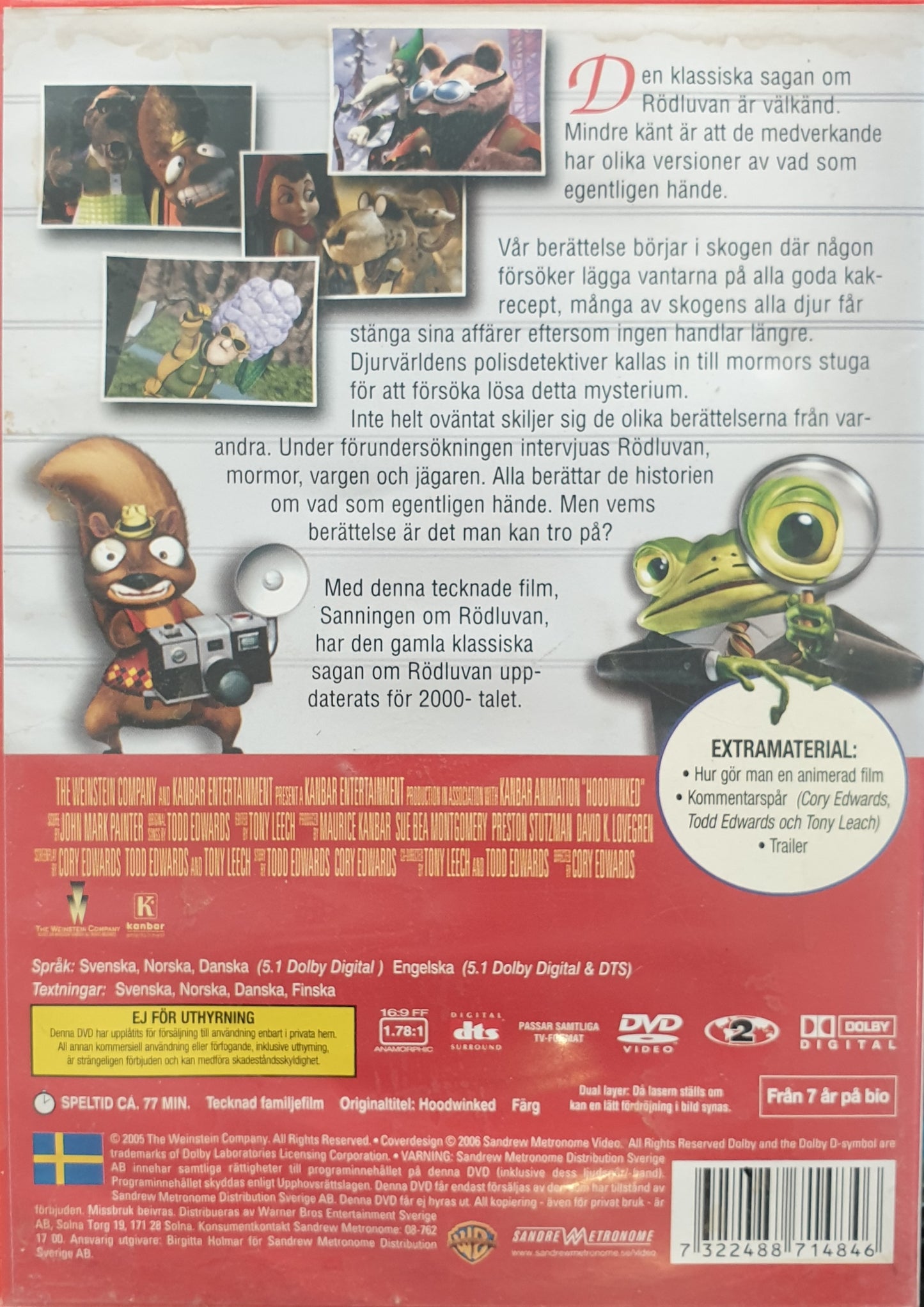 SANNINGEN OM RÖDLUVAN / HOODWINKED!