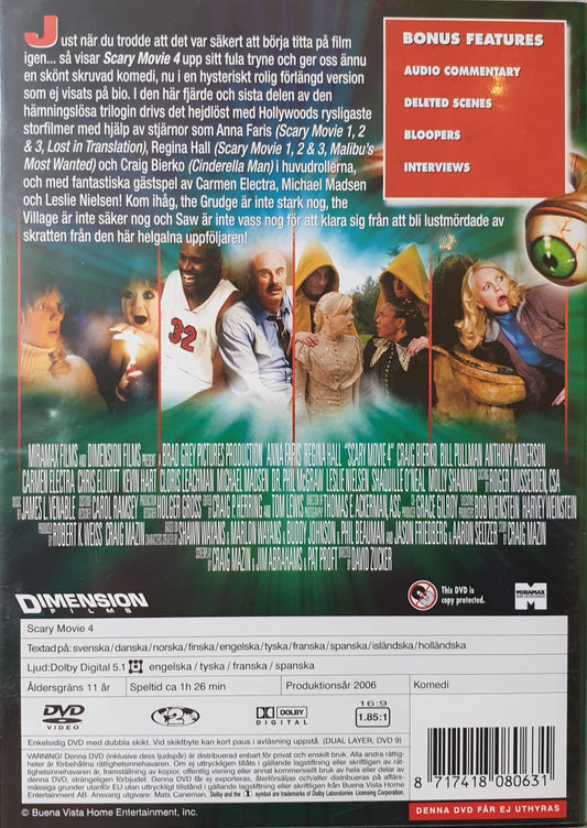 SCARY MOVIE 4