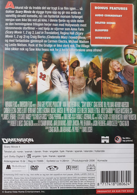 SCARY MOVIE 4 (NORSK)